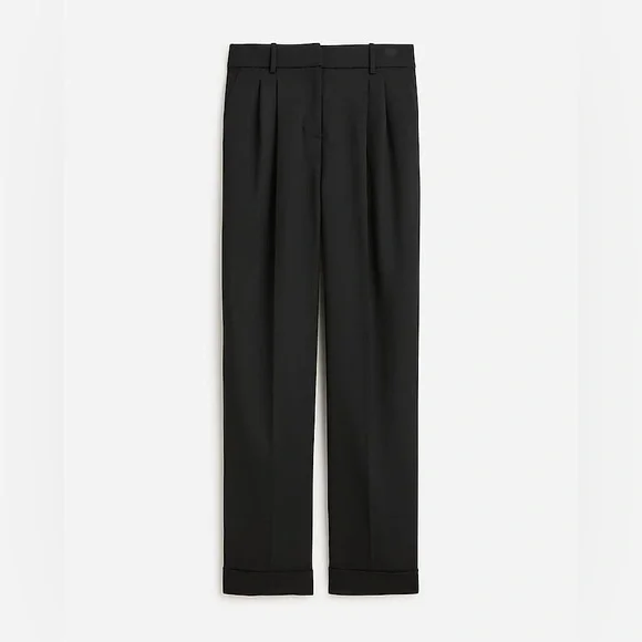 J. Crew Wide-leg essential pant in Italian city wool blend - Picture 5 of 10